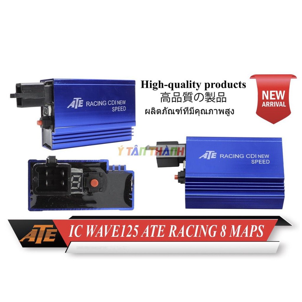 ic wave 125 độ 8 máp chỉnh