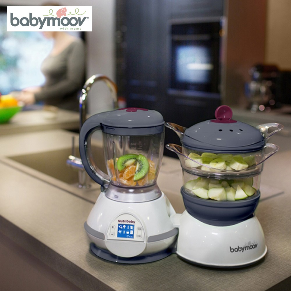 Máy xay hấp đa chức năng Babymoov Nutribaby Plus 5 in 1