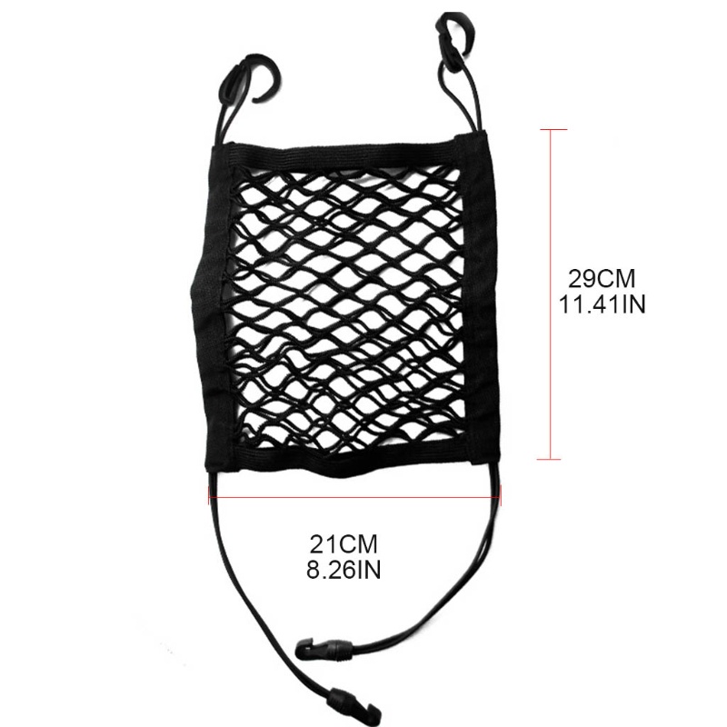 Túi Lưới Đựng Điện Thoại Co Giãn Có 2 Móc Treo Tiện Dụng