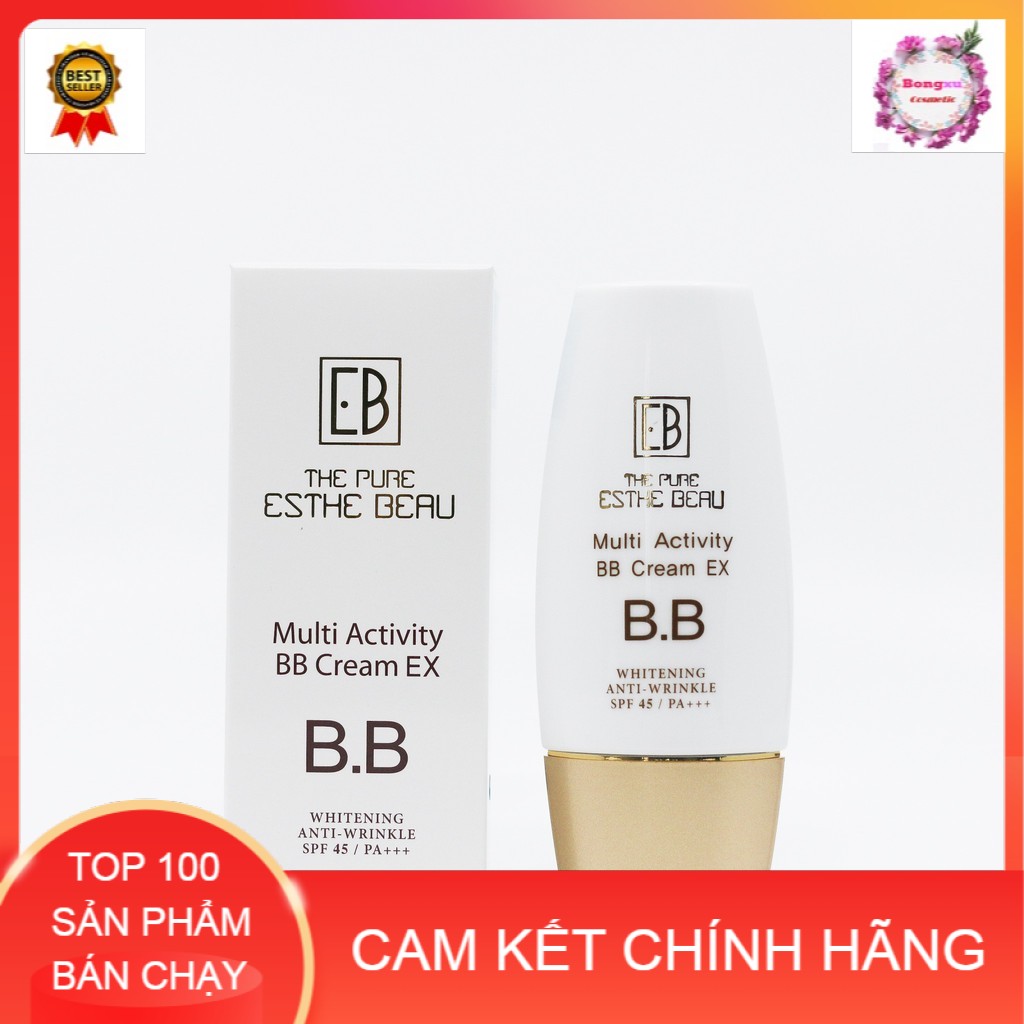 (CHÍNH HÃNG) Kem BB Hàn Quốc The Pure Esthe Beau - Kem nền - Kem lót trang điểm - Kem chống nắng Hàn Quốc