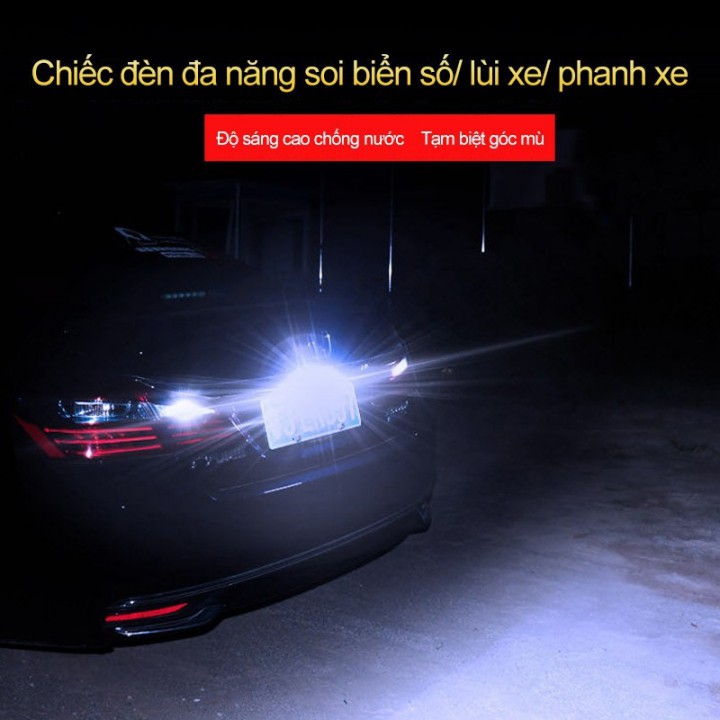 Đèn LED lùi xe 90tia chip hỗ trợ lùi an toàn siêu sáng