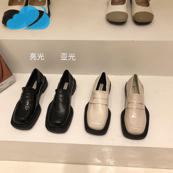 Giày Da Đế Dày Phong Cách Anh Quốc Thời Trang Mùa Hè