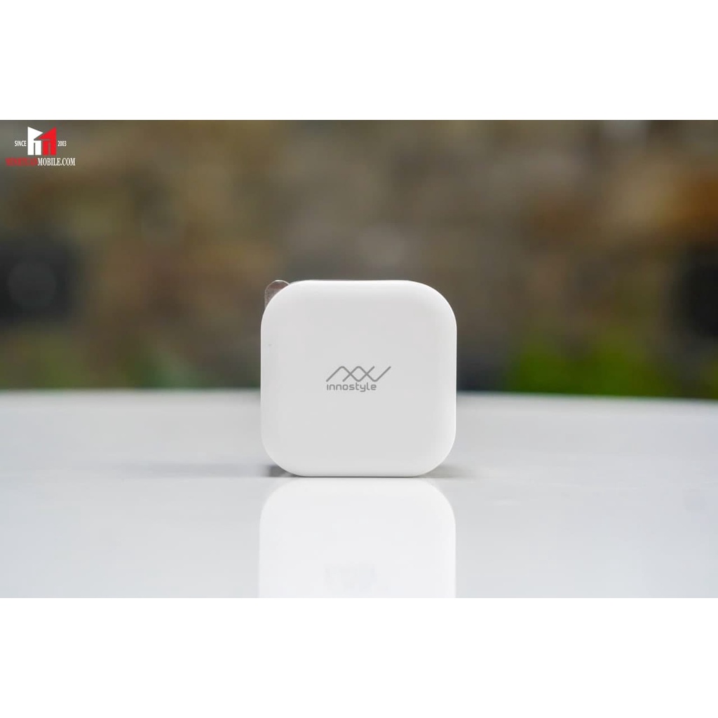 Sạc Innostyle Minigo2 USB-A 12W Smart Charging Ai