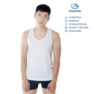 Áo ba lỗ nam Dệt Kim Đông Xuân, chất liệu 100% cotton