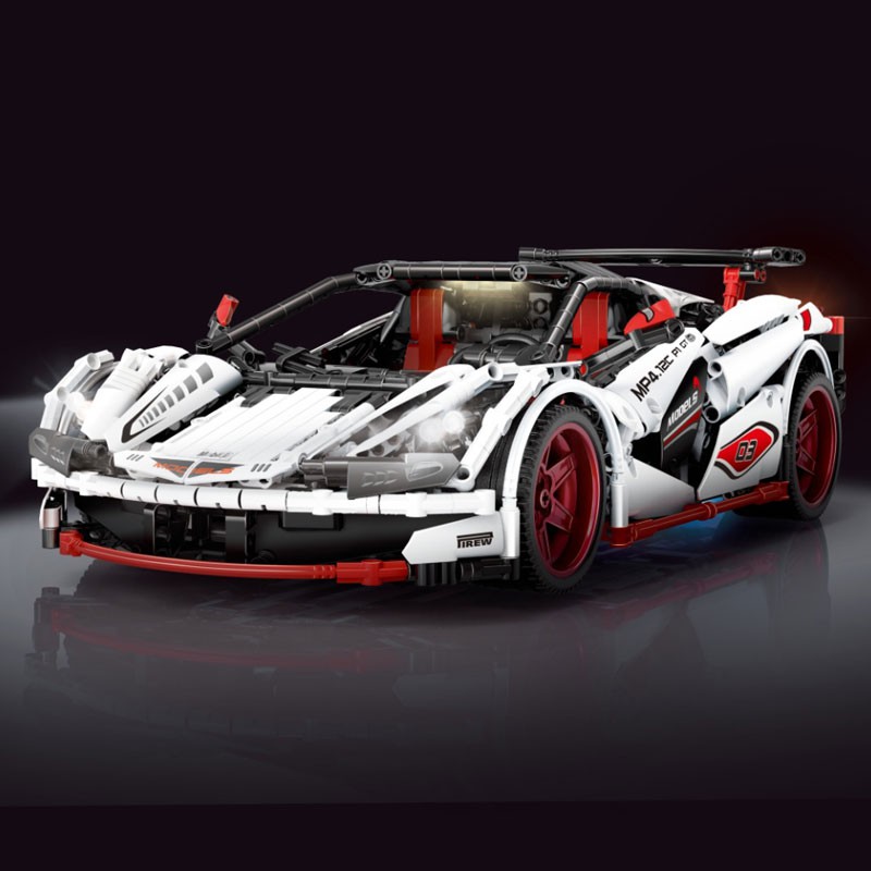 Lắp ghép Mô hình Siêu xe techinc Mould king 13067 MOC-4562 ICARU Supercar Veneno Roadster 1:8 Điều Khiển Từ Xa