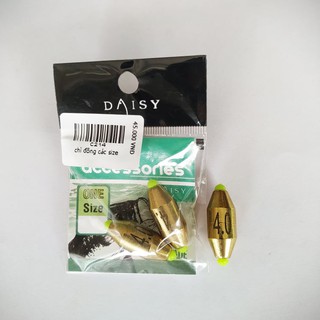 CHÌ ĐỒNG KẸP ISO CÂU CÁC SIZE TỪ 0.6 ĐẾN 5B.