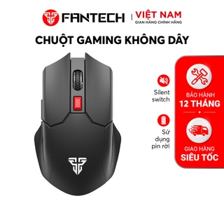 Chuột Gaming Không Dây Fantech WG11 CRUISER 2400DPI PIXART 3212 6 Phím Macro Dùng Pin AA
