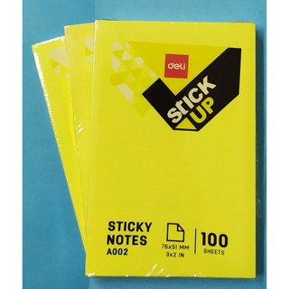 DELI giấy ghi chú, giấy ghi nhớ STICKY NOTEs