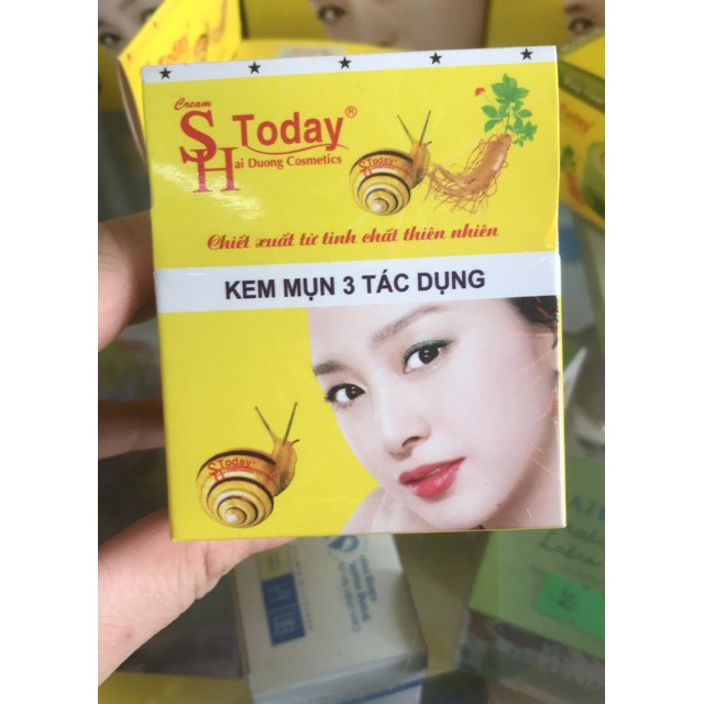 Sh Today kem mụn 3 tác dụng ( 10g )