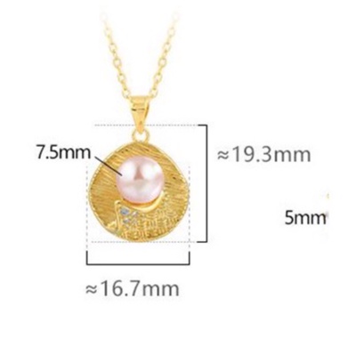 Bộ Phụ Kiện Trang Sức Ngọc Trai Mặt Lá Sen Phong Cách Cổ Điển Cho Phái Nữ BNT609 - Bảo Ngọc Jewelry