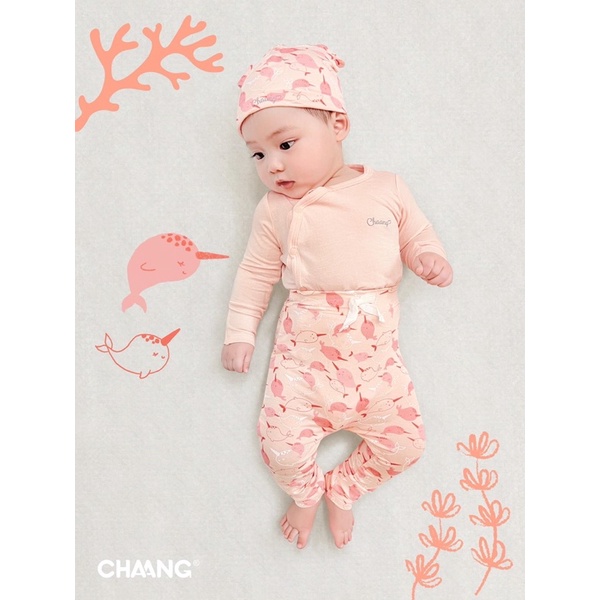 CHAANG - BỘ SƠ SINH CHAANG CÀI THẲNG / CÀI CHÉO, Suzy baby