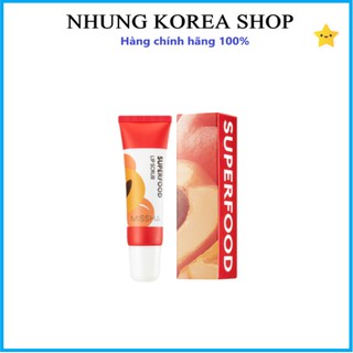 (Đủ bill hãng) Tẩy Tế Bào Chết Môi Chiết Xuất Hạt Trái Mơ Missha Superfood Apricot Lip Scrub