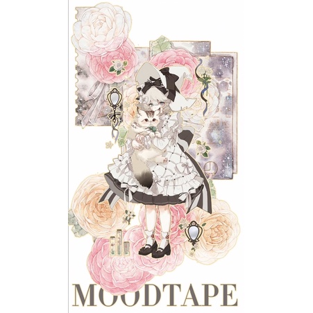 Của hãng MOOD TAPE họa tiết nhân vật =>PET