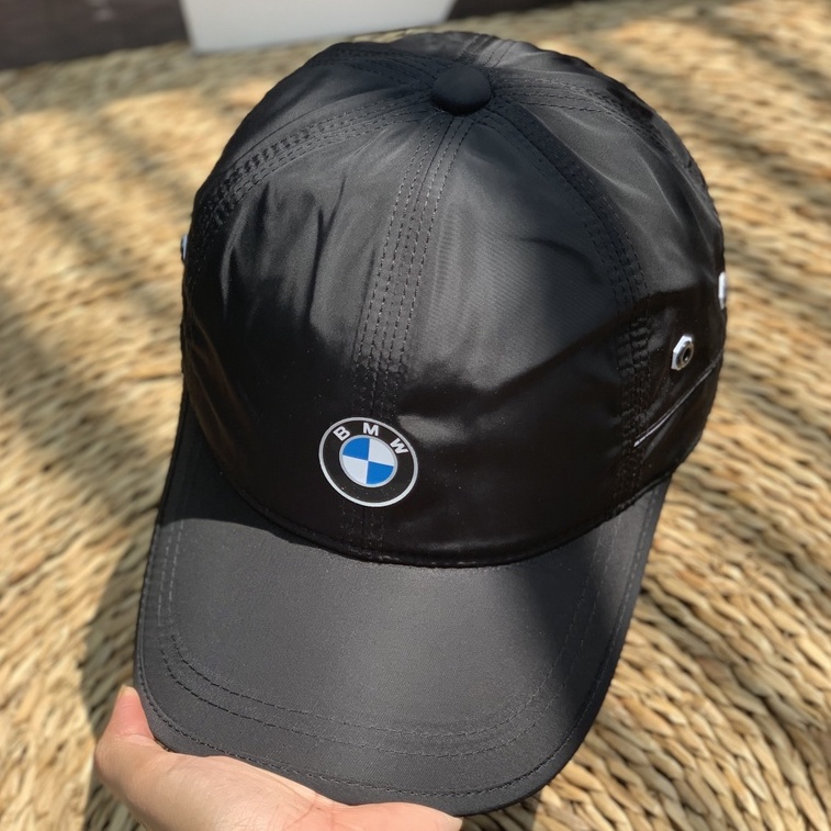 Nón kết BMW dù logo cao su tròn nhỏ N353 giành cho Nam và Nữ