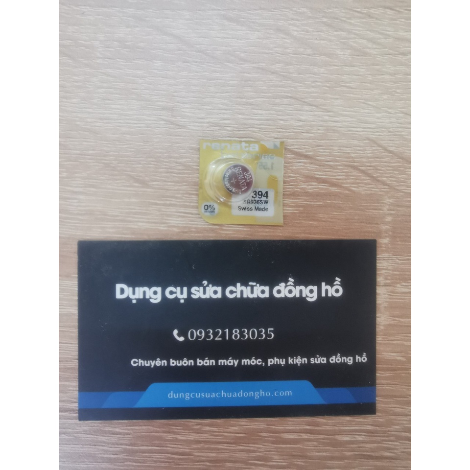 Pin đồng hồ Thụy Sĩ Renata 936 - 394 SR936SW  bảng nâng cấp