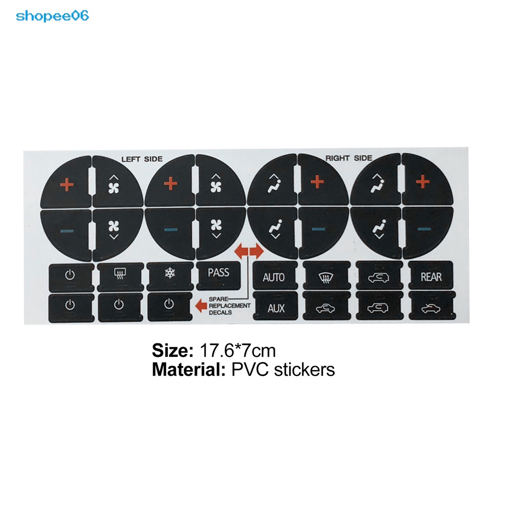 Miếng dán nút bấm điều khiển xe hơi độ dính cao