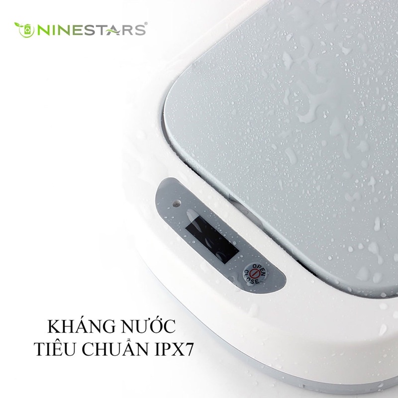 THÙNG RÁC XIAOMI CAO CẤP NINESTARS 7/9L KHÁNG NƯỚC ĐÓNG MỞ TỤ ĐỘNG  XIAOMI