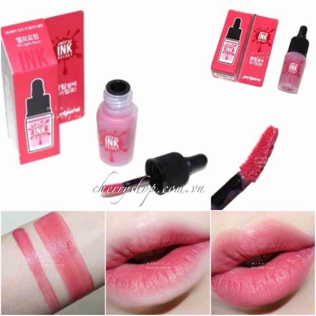 Son Airy Ink Velvet - màu 05 đỏ hồng dâu