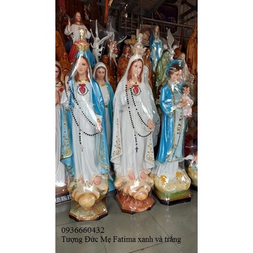 TƯỢNG ĐỨC MẸ FATIMA CHẤT LIỆU COMPOSITE TƯỢNG CÔNG GIÁO FATIMA