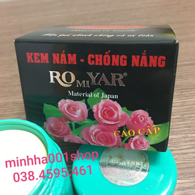 Sỉ 12 hủ kem nám chống nắng giá mới 91k romiyar