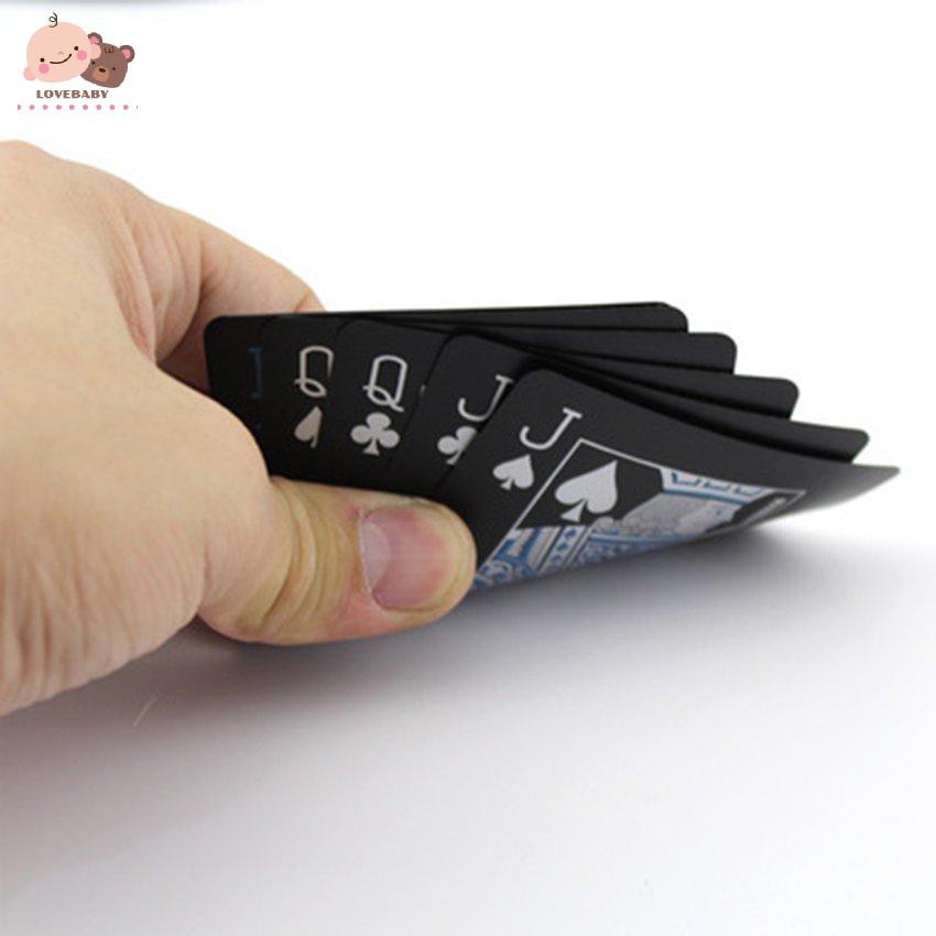 Bộ bài tây bằng nhựa PVC chống thấm nước bền quà tặng sáng tạo