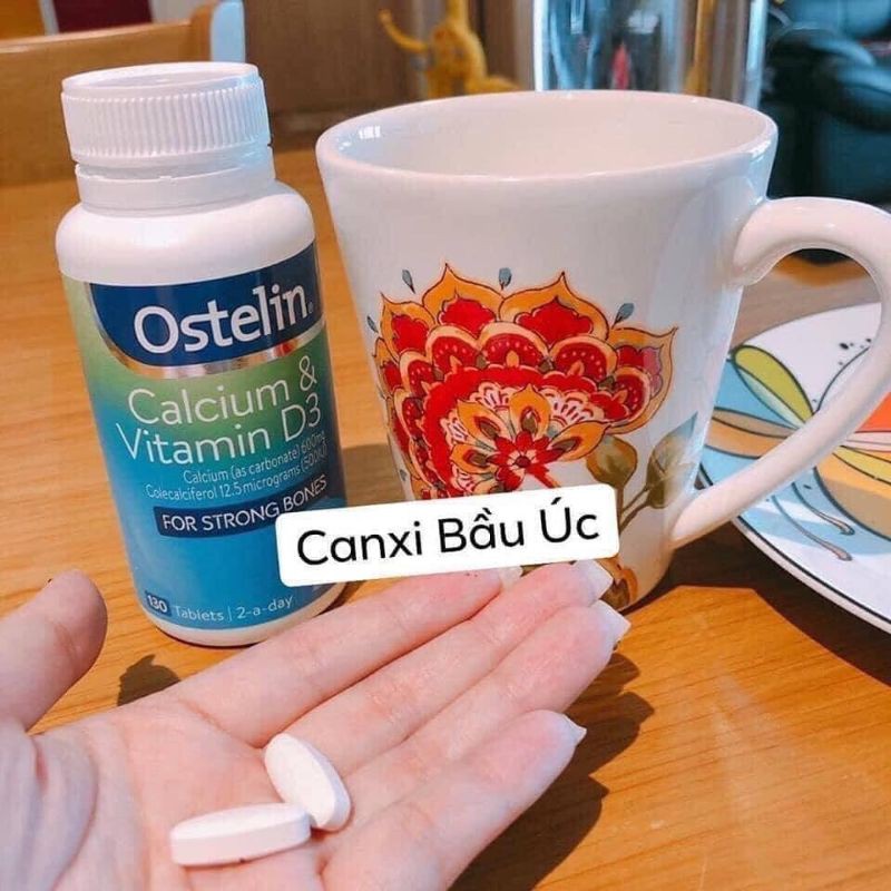 Viên Canxi Ostelin Vitamin D3 & Calcium