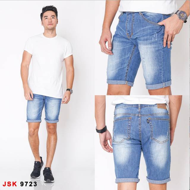 Quần Short Jean Nam 9720