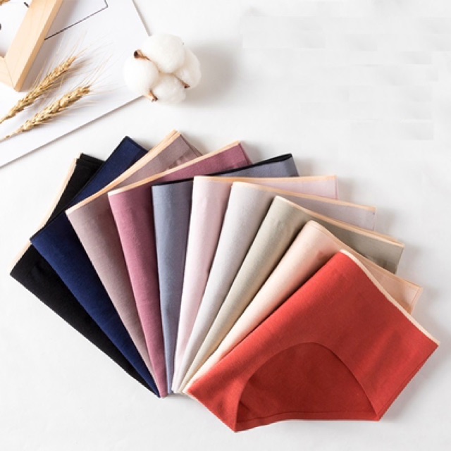 Quần lót cotton không đường may chống viêm nhiễm CT01