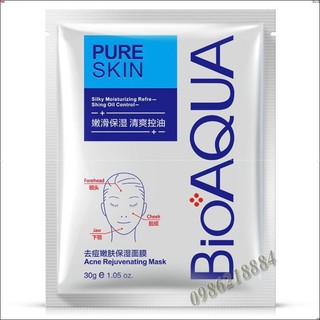 Mặt nạ cho da mụn Bioaqua Pure  PH