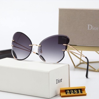 Xu hướng mới của châu Âu và Mỹ năm 2021 Kính mát có thương hiệu Christian Dior dành cho nữ Phân cực chính hãng (Có hộp và hộp đựng kính)