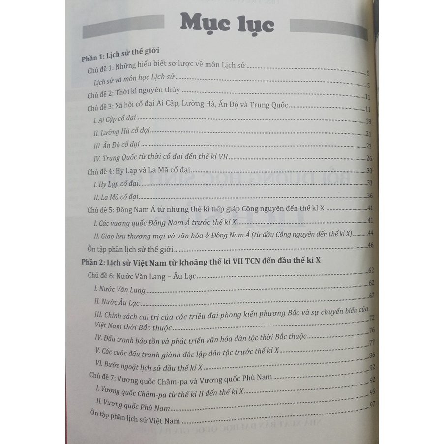 Sách - Bồi dưỡng học sinh giỏi Lịch Sử 6