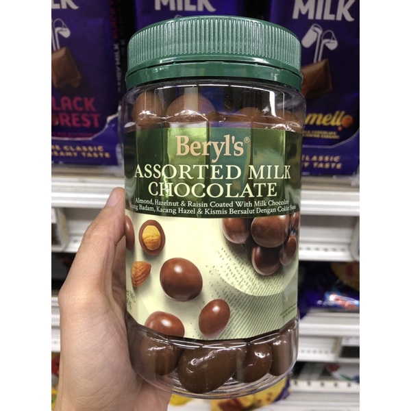 Chocolate viên 4 vị hũ 450g