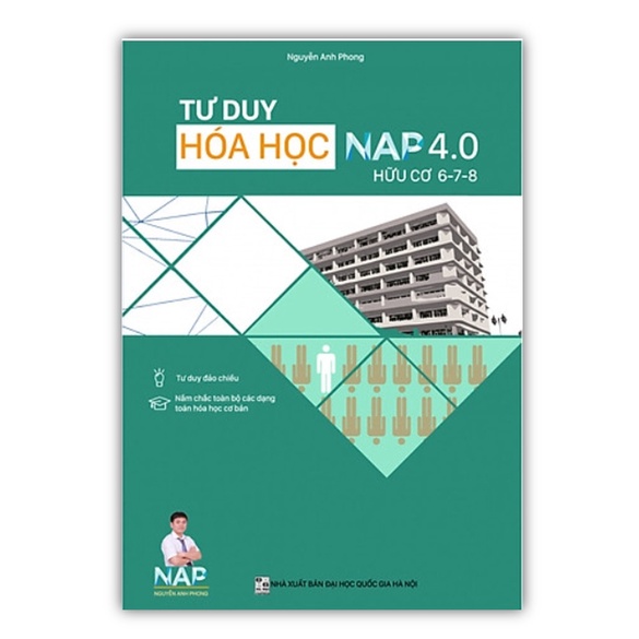 Sách Tư Duy Hóa Học NAP 4.0 Hữu Cơ 678