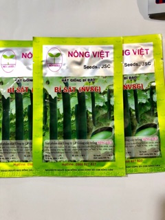 HẠT GIỐNG BÍ SẶT NV86 gói 5gr