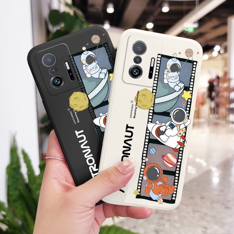 Ốp Điện Thoại Họa Tiết Phi Hành Gia Cho xiaomi mi 13t 12t 11t 10t pro lite mi 9t pro