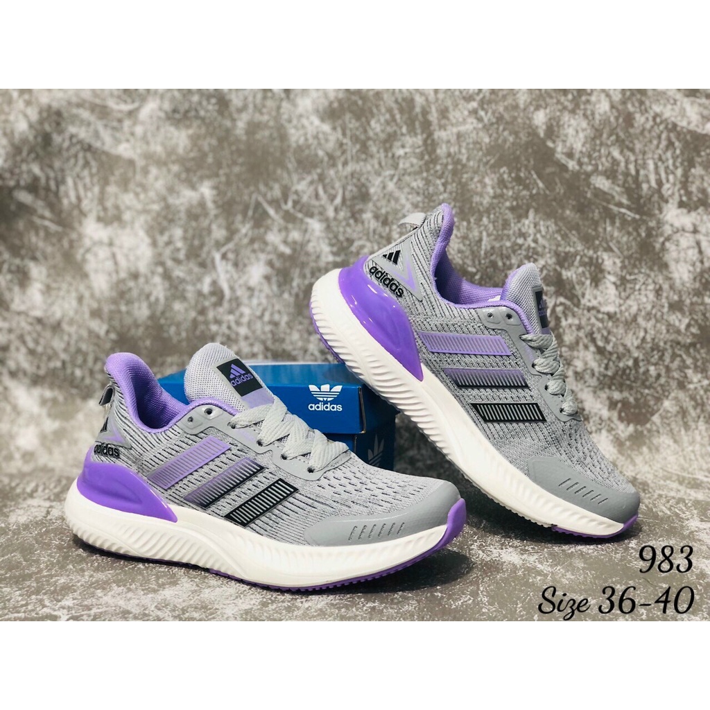 Giày thể thao sneaker chạy bộ 𝗔𝗗𝗜. 𝗗𝗔𝗦 PT176 Form SIÊU NHẸ đi ÊM CHÂN vải canvas Thoáng khí