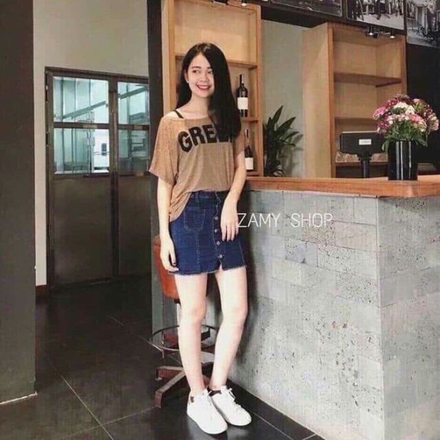 Áo cặp chữ Green