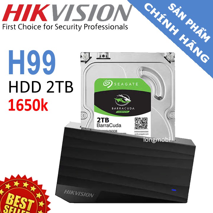 HIKVISION H99 2TB - Ổ CỨNG MẠNG NAS GIA ĐÌNH HIỆU NĂNG CAO