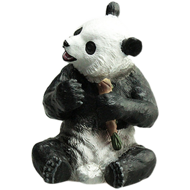 Boys and Girls Gifts Children's Simulation Zoo Model Toys Solid Animal World National Treasure Panda Panda