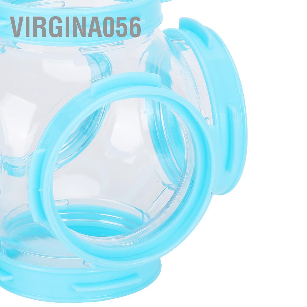 Virgina056 2Pcs Hamster External DIY Pipeline Tunnel Fittings Tube Exercise Cage Training Line Accessories