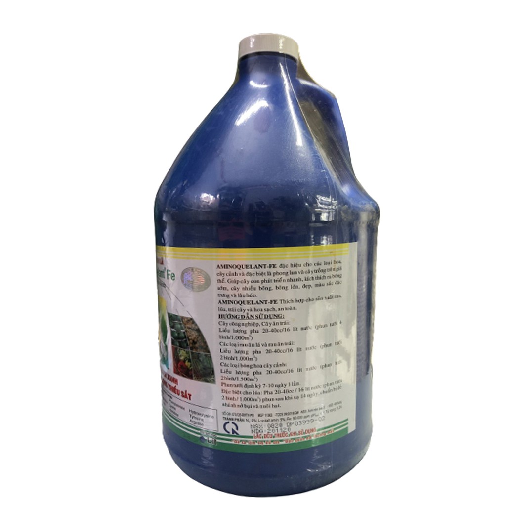 Phân Bón Lá Amino Quelant Fe - #021 1gallon