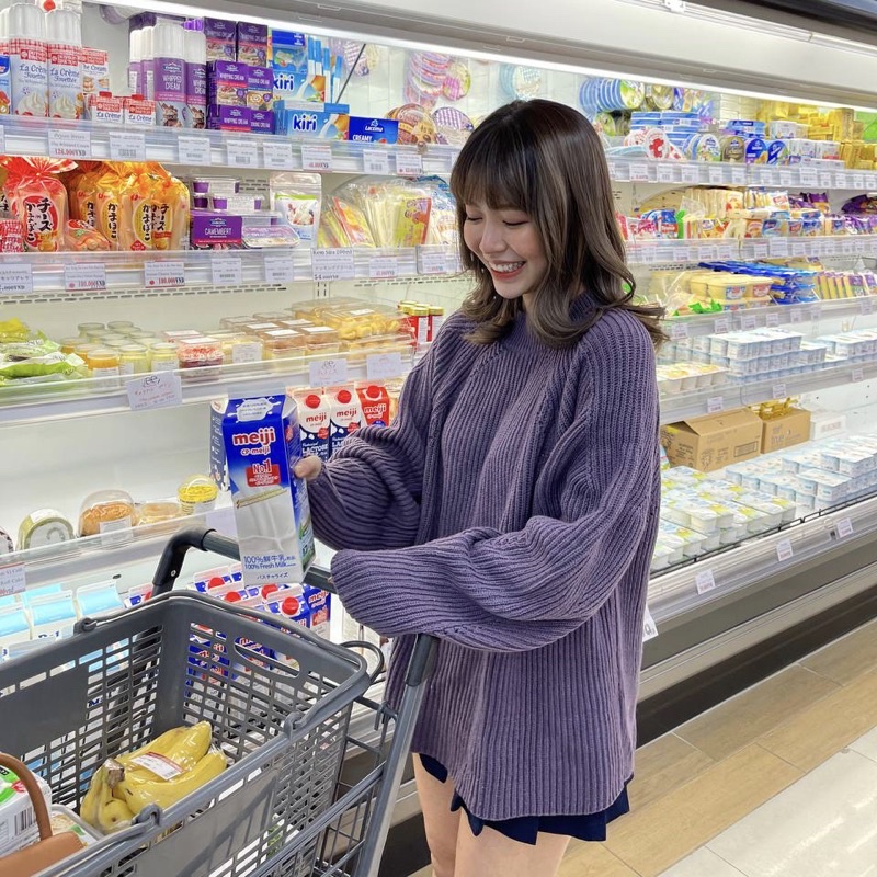 Plainwash.co - Áo Len Youme Mock Neck Jumper | BigBuy360 - bigbuy360.vn