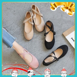 giày bệt nữ quai chéo