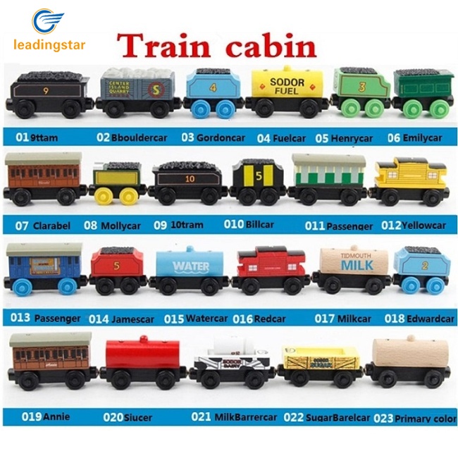 Bộ Đồ Chơi Đường Ray Xe Lửa Thomas And Friends James Duke Petcy Henry Bằng Hợp Kim Gỗ Có Nam Châm Dễ Thương