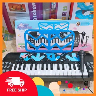 (FREESHIP) Bộ đồ chơi đàn piano+ mic hát cho bé