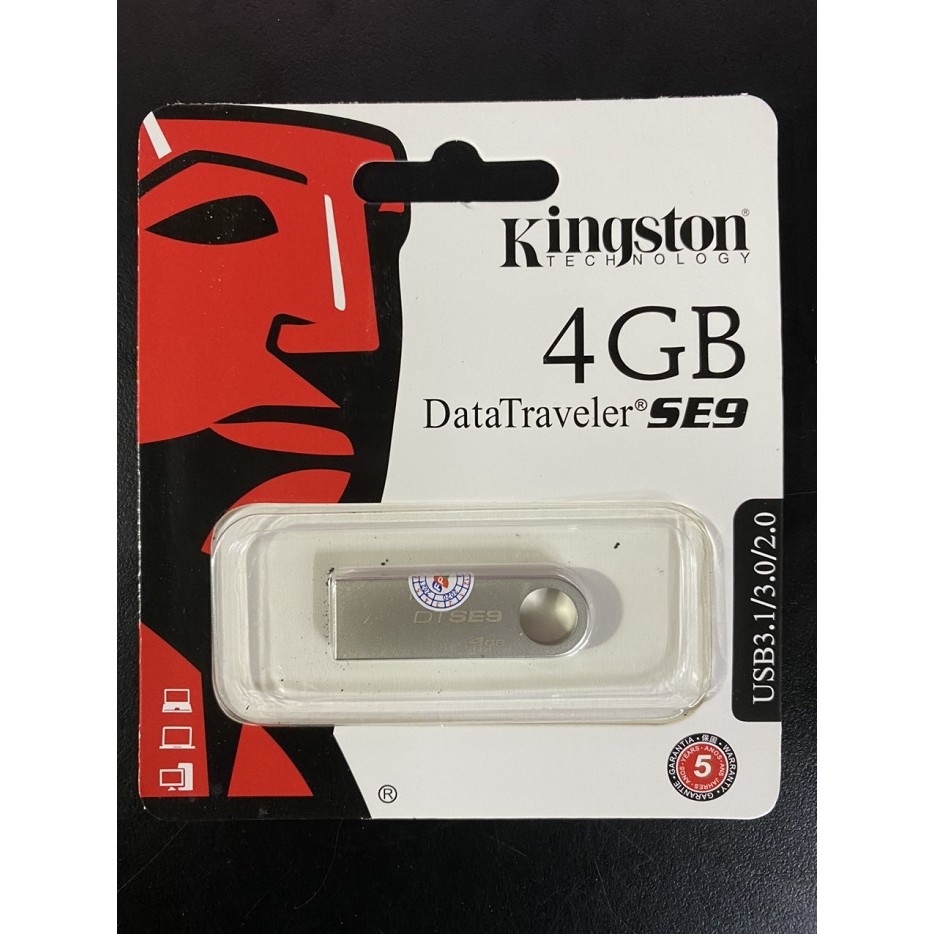 USB Kingston SE9 4GB 8GB 16GB 32GB 64GB Chống Nước