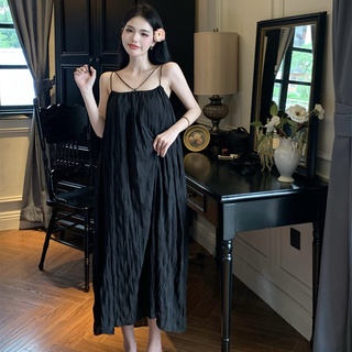 Đầm maxi Form Rộng Cổ Điển