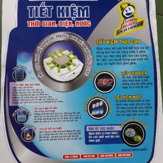 Tem dán máy giặt Toshiba