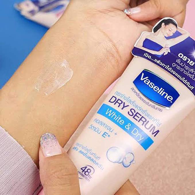 Kem Vaseline Dry Serum Thái Lan - Khử mùi, trắng nách, giảm thâm nách