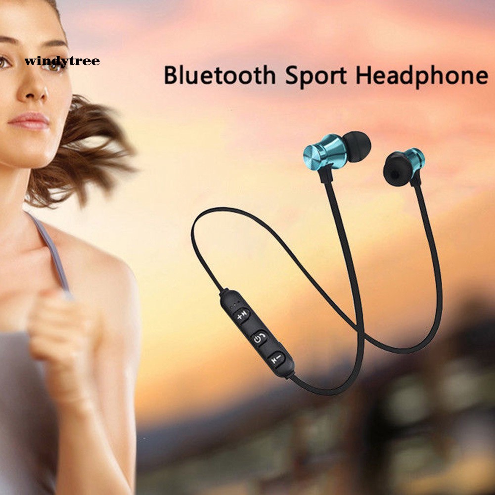 Tai Nghe Nhét Tai Không Dây Kết Nối Bluetooth 4.2 Có Nam Châm Hít Và Phụ Kiện